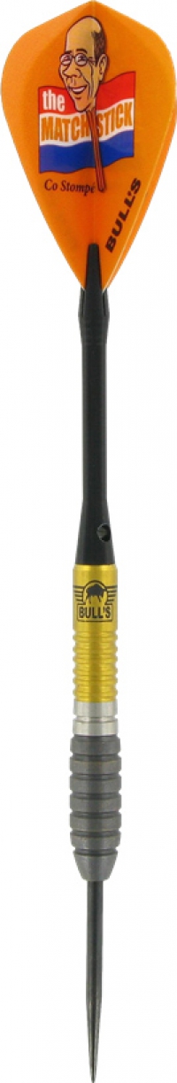 Bull's Black / Gold Titanium - Matchstick